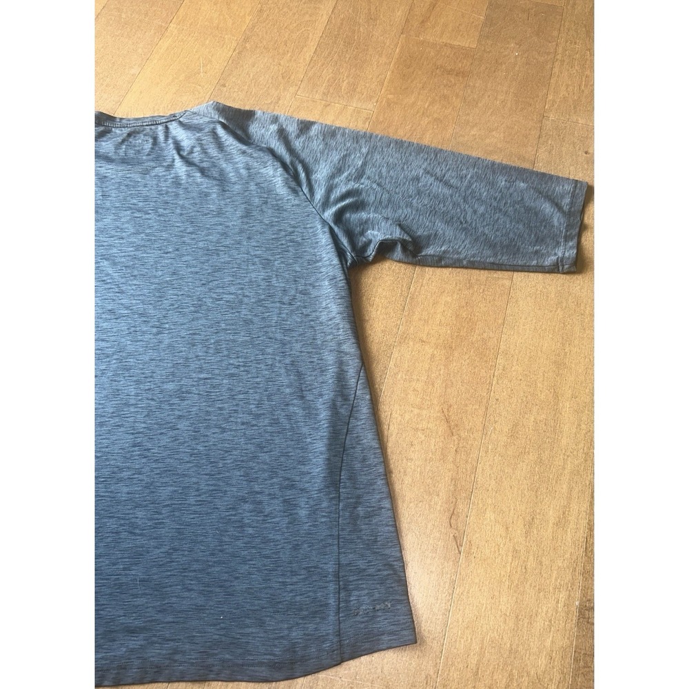 The Nike Tee Half Sleeve Mens XXL Dri Fit Heather Gray - Picture 9 of 12